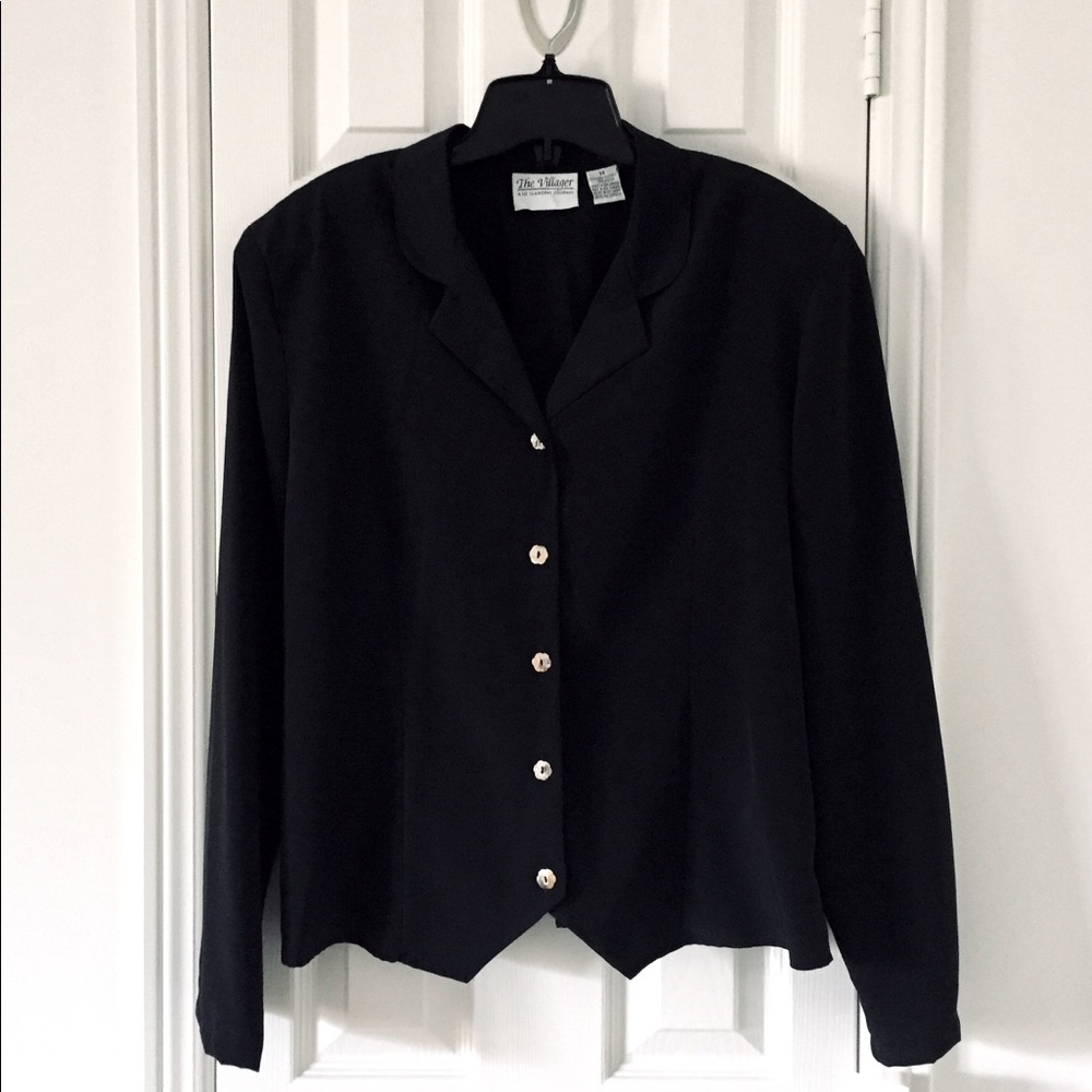 Liz Claiborne The Villager Blouse. Long Sleeve NWT